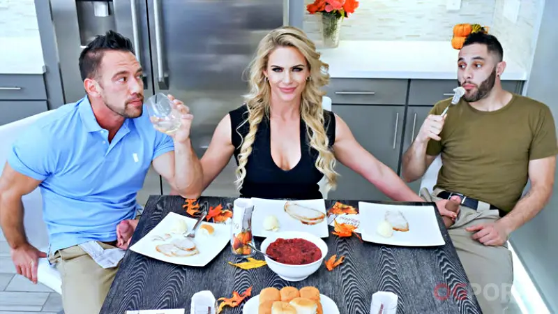 Family StrokesArmy Boy Meets Busty Stepmom For Thanksgiving